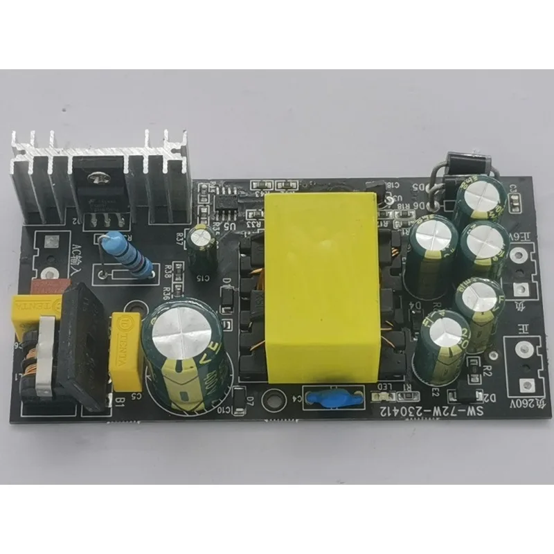 High Efficiency Low Ripple 72W Bile Vacuum Power Amplifier Switching Power Supply 6.3V 4A + 260V 0.15A
