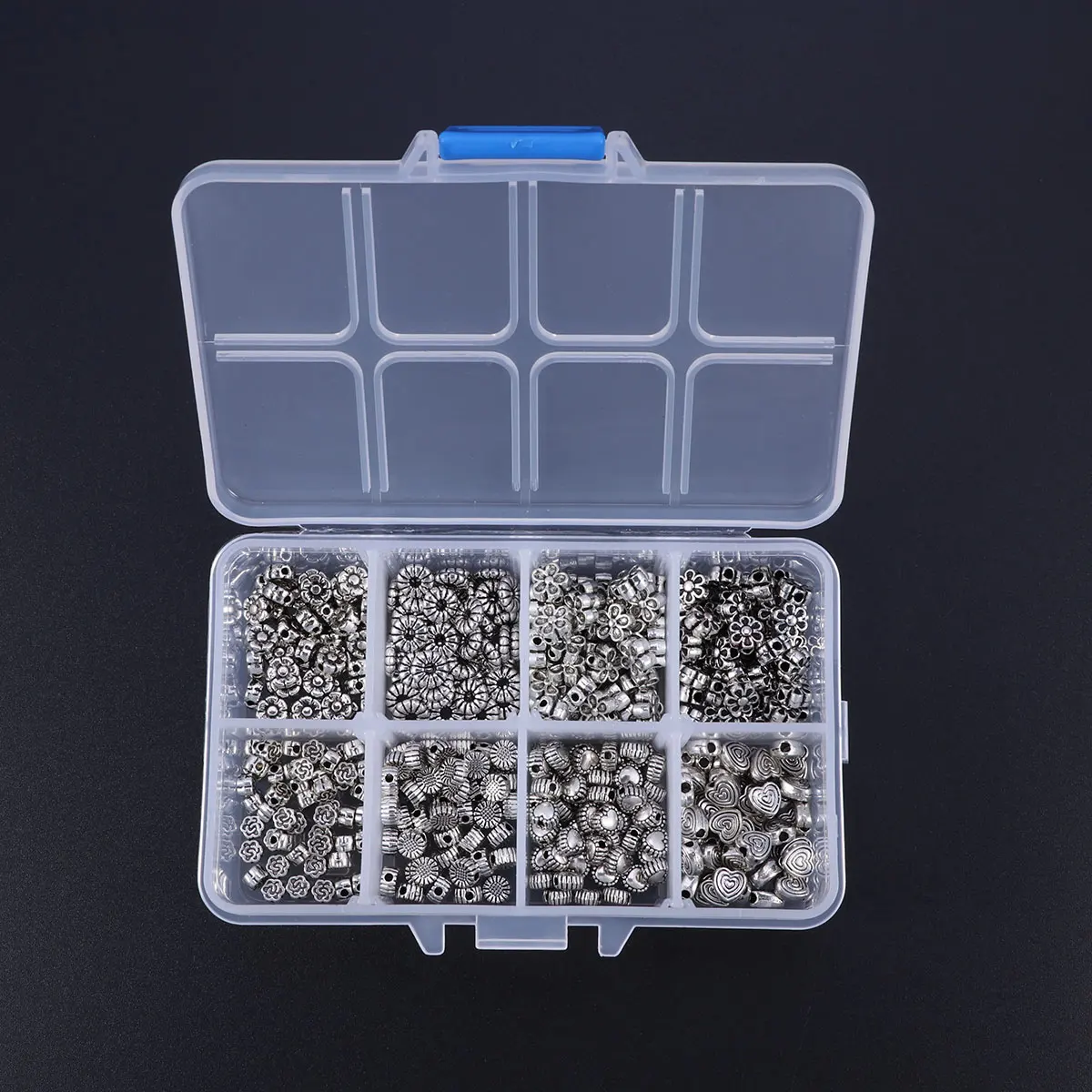 

400Pcs Spacer Beads Assortment Vintage Style Large Hole Small Hole Jewelry Findings DIY Necklace Bracelet Earrings Charms