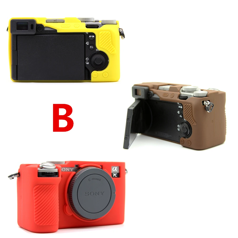 A7CII A7C2 Silicon Case Cover for Sony ILCE 7CM2 Alpha 7C II 7CR A7C II A7CR