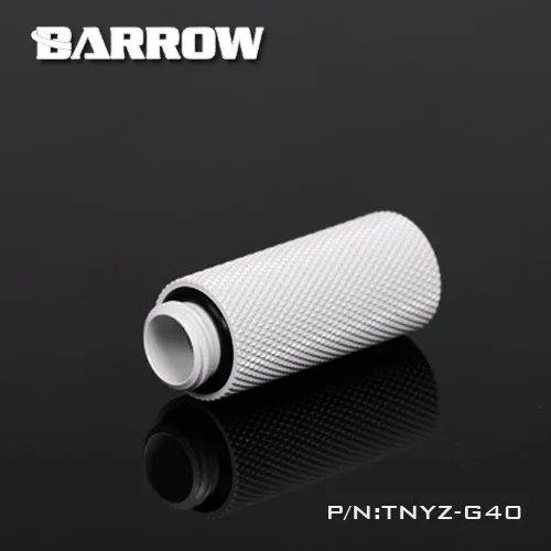 Barrow TNYZ-G40, 40mm Male To Female Extender Fittings, G1 / 4 Male To Female 냉각 피팅