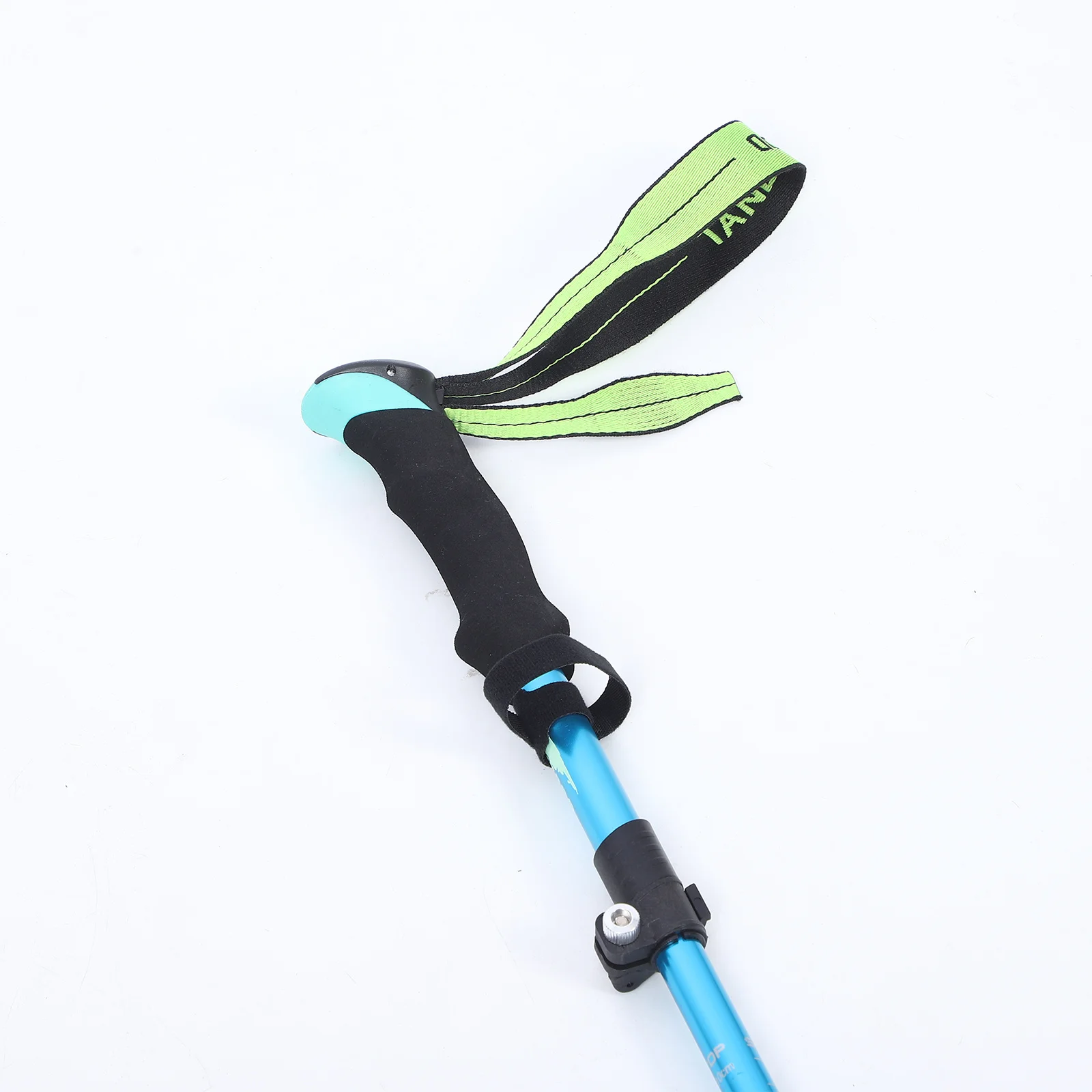 

Aluminum Alloy 5 Sections Walking Stick Foldable Trekking Pole Walking Cane Anti-slip Mobility Aid for Men Women Outdoor Hiking