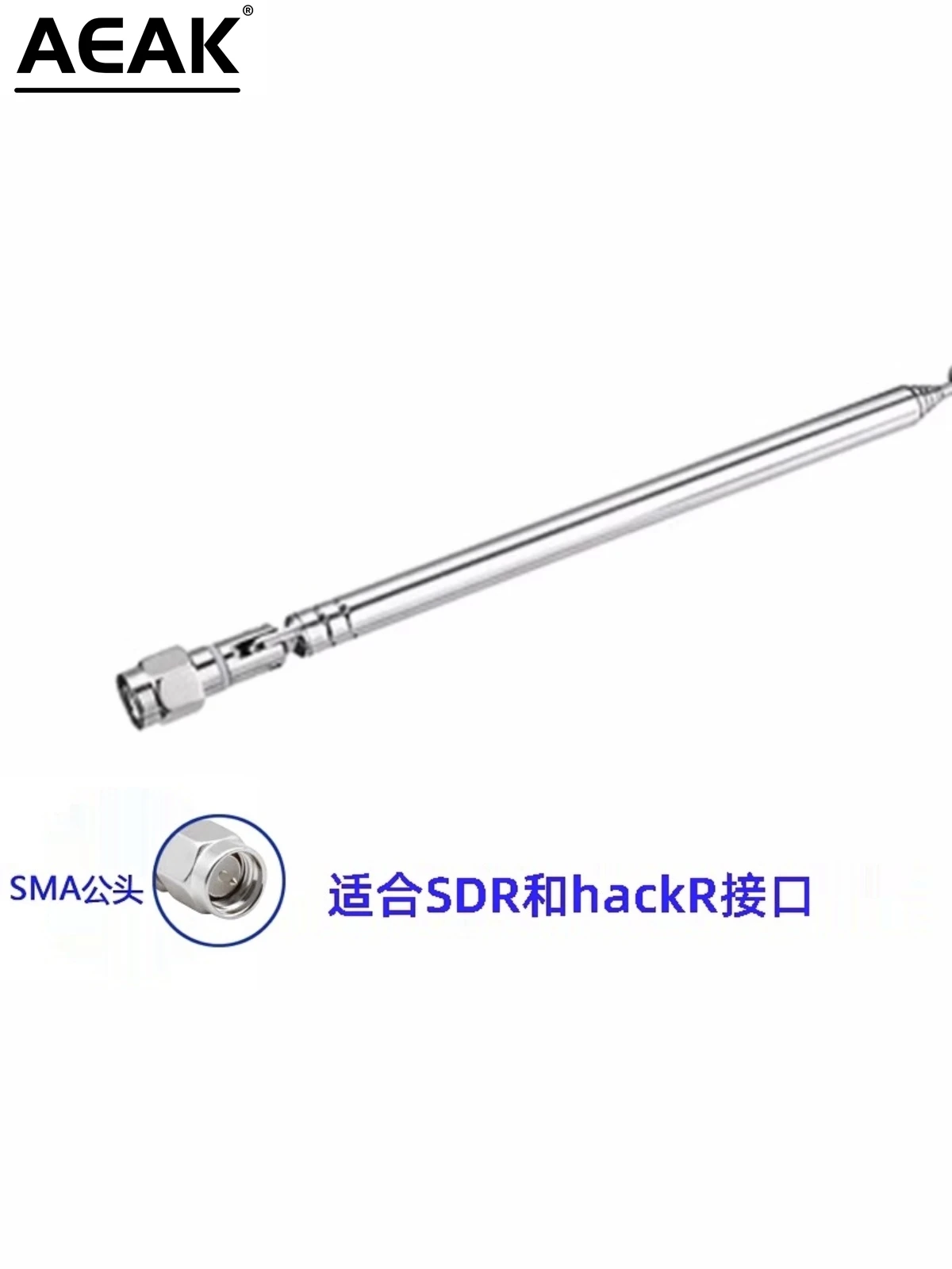 새로운 SMA 풀로드 안테나 LimeSDR HackRF 적용 가능한 주파수 범위 40MHz-6GHz 50Ω BNC