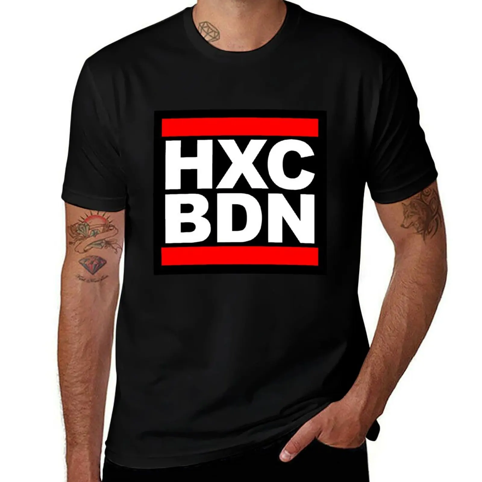 

HxC Beatdown in Run DMC style T-Shirt funny costumes funny shirt cotton funny gifts oversized graphic tee mens cotton t shirts