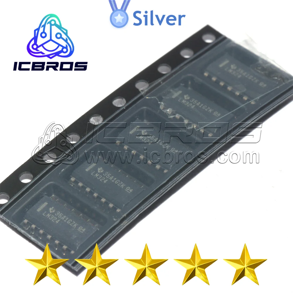 

Электронные компоненты LM324DR, SOP14 LM324DR, LM339 LM339DR LM339DR