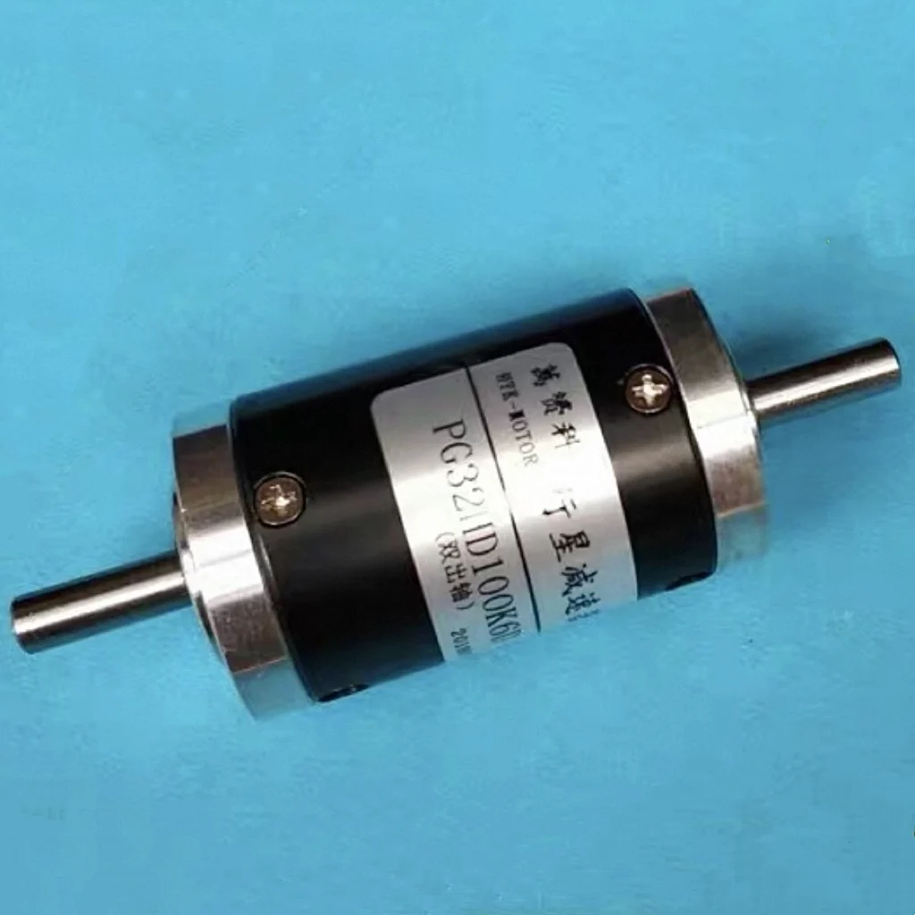 32MM Planetary Gearbox Reducer Accelerator Dual-Output Shaft Speed Ratio High Torque For Precision Motion Control 6/8mm Shaft