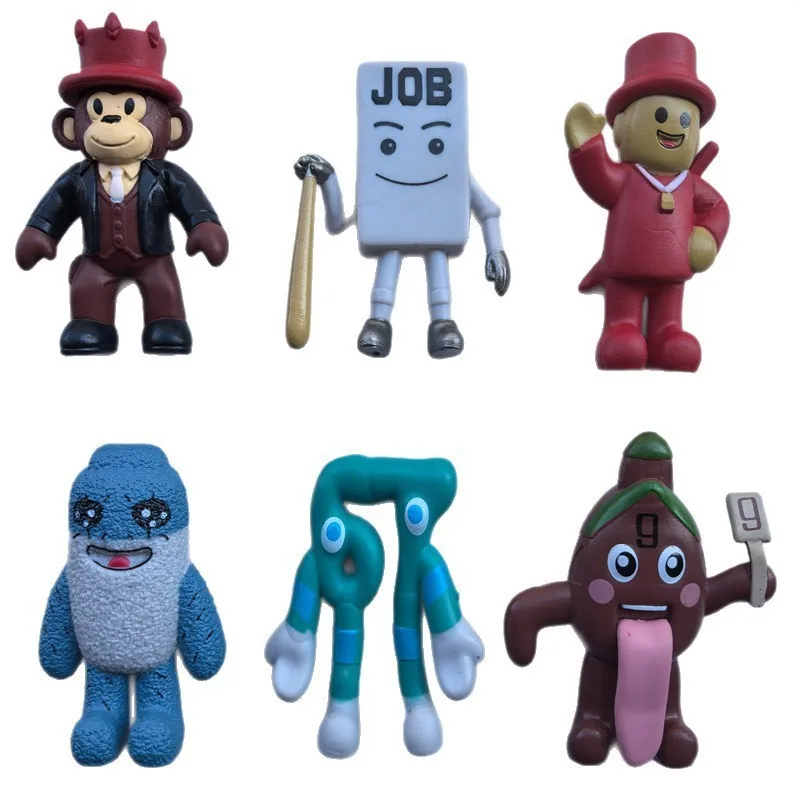 

Stick Figure Monkey Animals Action Figure Figurine Collectible Game Character Models Cartoon Anime Toys Cake Decoration Ornament