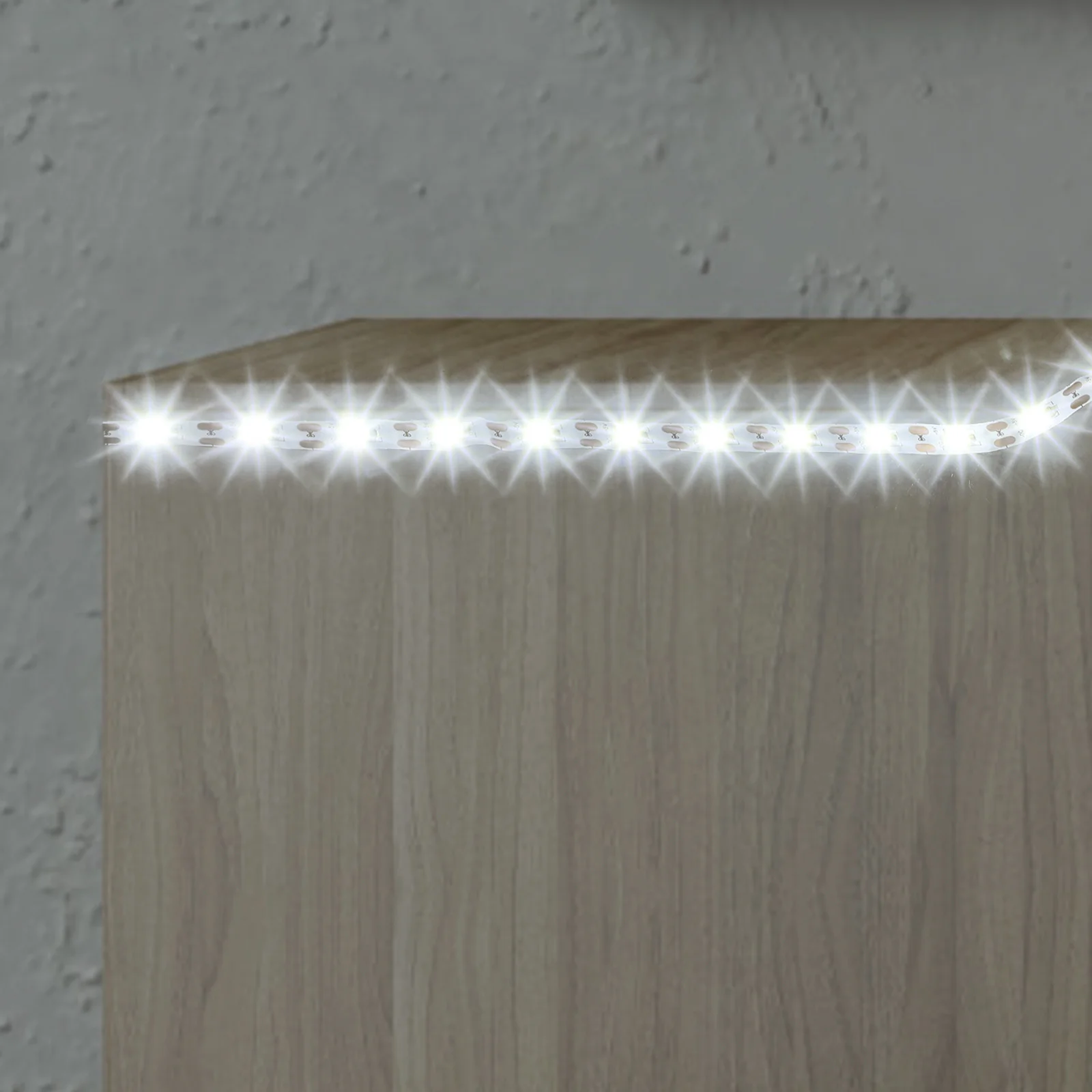 Striscia luminosa a LED con dimmer tattile da 2 pezzi, alimentata tramite USB, flessibile, pieghevole, per armadio, macchina da cucire