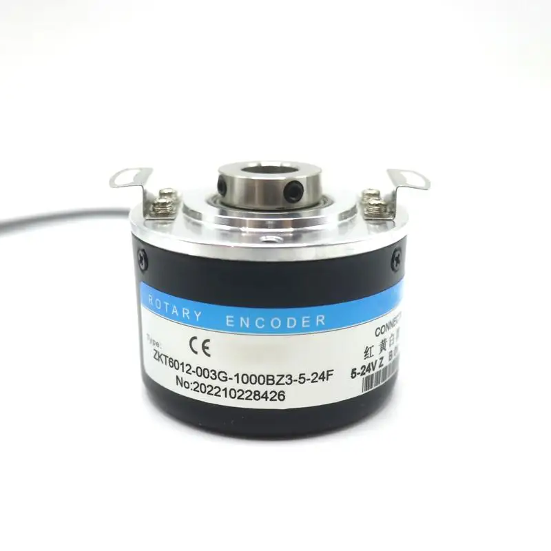 K6012 Hollow Shaft REP YSK Spindle Motor Encoder ZKT For CNC Lathe 8mm 10mm 14mm 20mm