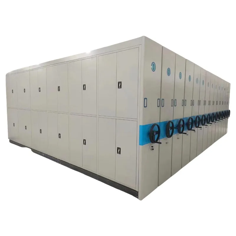 Thickened Steel Dense Rack Archive Cabinet Electric Smart File Cabinet Office School Library Bank Financial Information