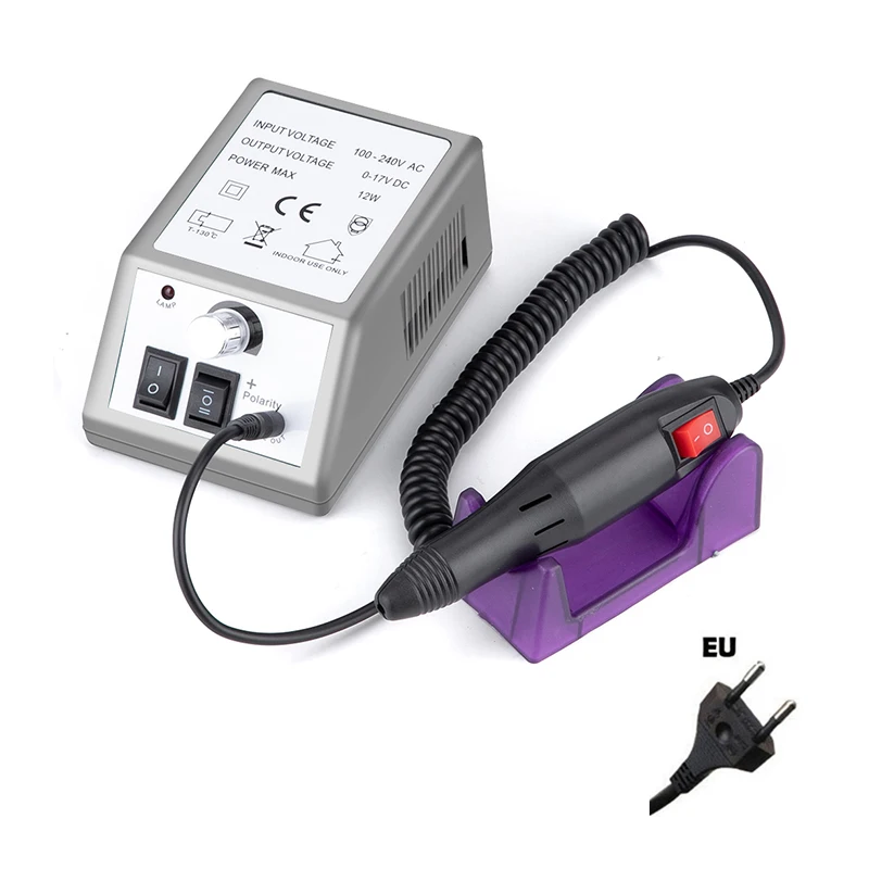 Vente chaude bas prix professionnel manucure pédicure perceuse à ongles Machine électrique lime à ongles ponceuse de polissage Gel dissolvant de vernis