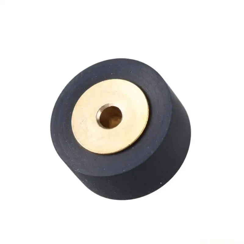 E56B Tape Player Belt Pulley Wheel Rubber Pinch Roller 13.5x7x6.5/13.5x8x6.5 for Recorders Ensures Stable Sound & Durability