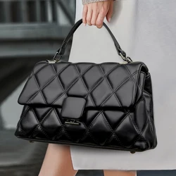 Fashionable Women Handbag Retro Trendy Women's Shoulder Bag High Quality Soft Leather Women's Square Bags Famous Designer Wallet