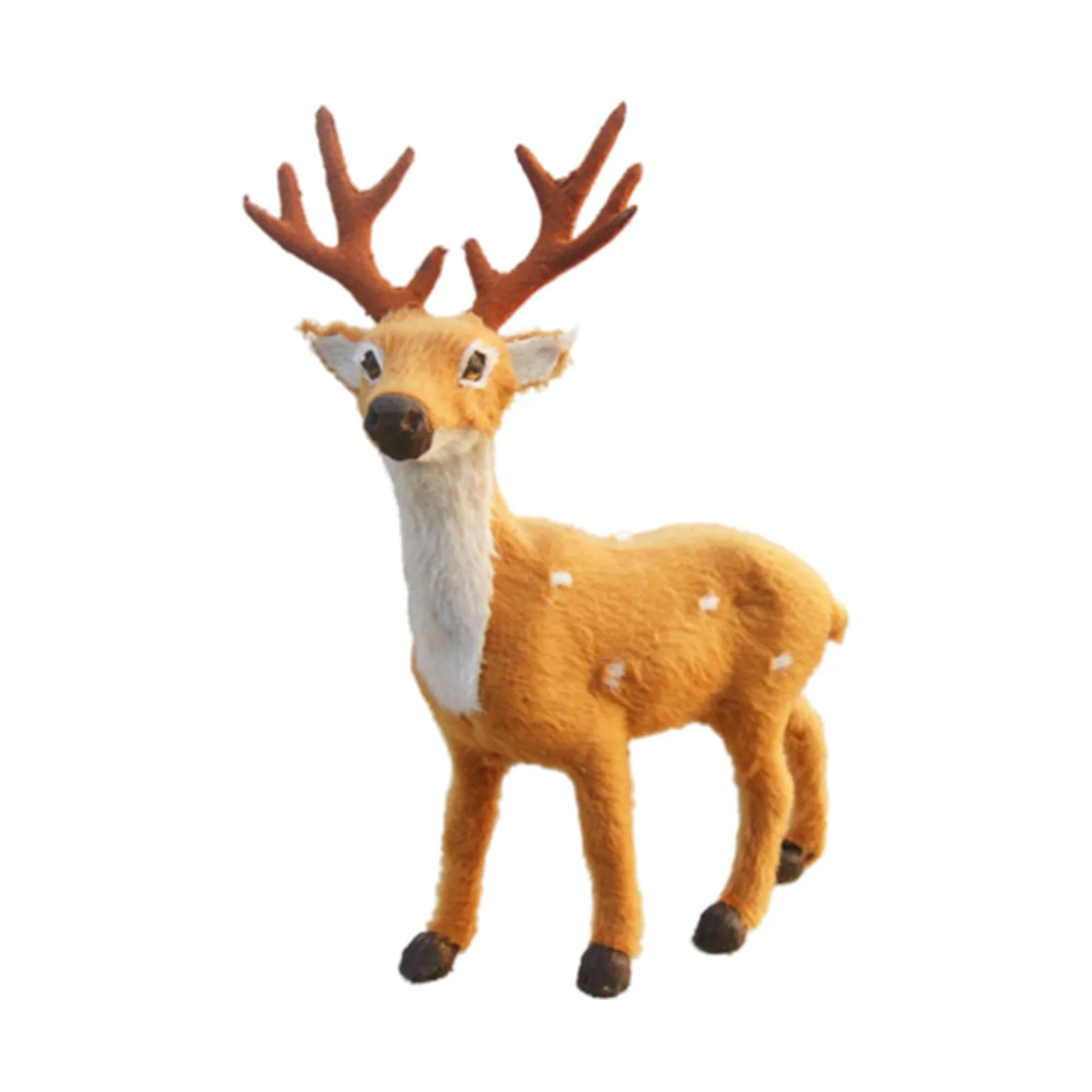 Weihnachten Rentier Figuren Elch Skulptur Miniatur Figur Weihnachten Hirsch Statue für Weihnachten Tisch dekoration