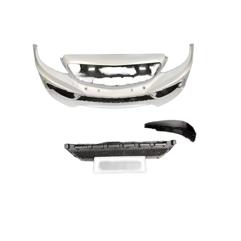 

High Quality PP Material C CLASS W205 Style Front Bumper New Condition Fit for 14~19 Year Models