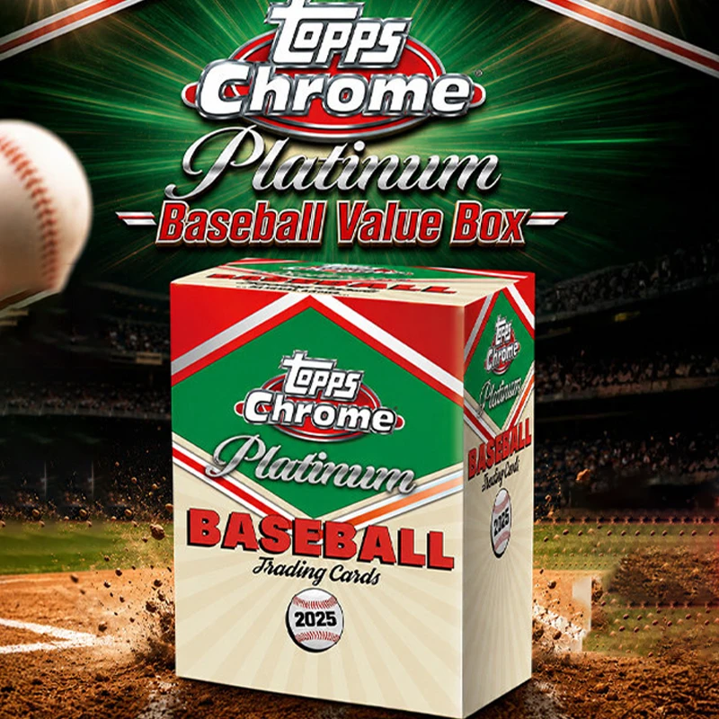 2025 Topps Chrome Platinum Baseball Series Collectible Card Blind Box Star Card