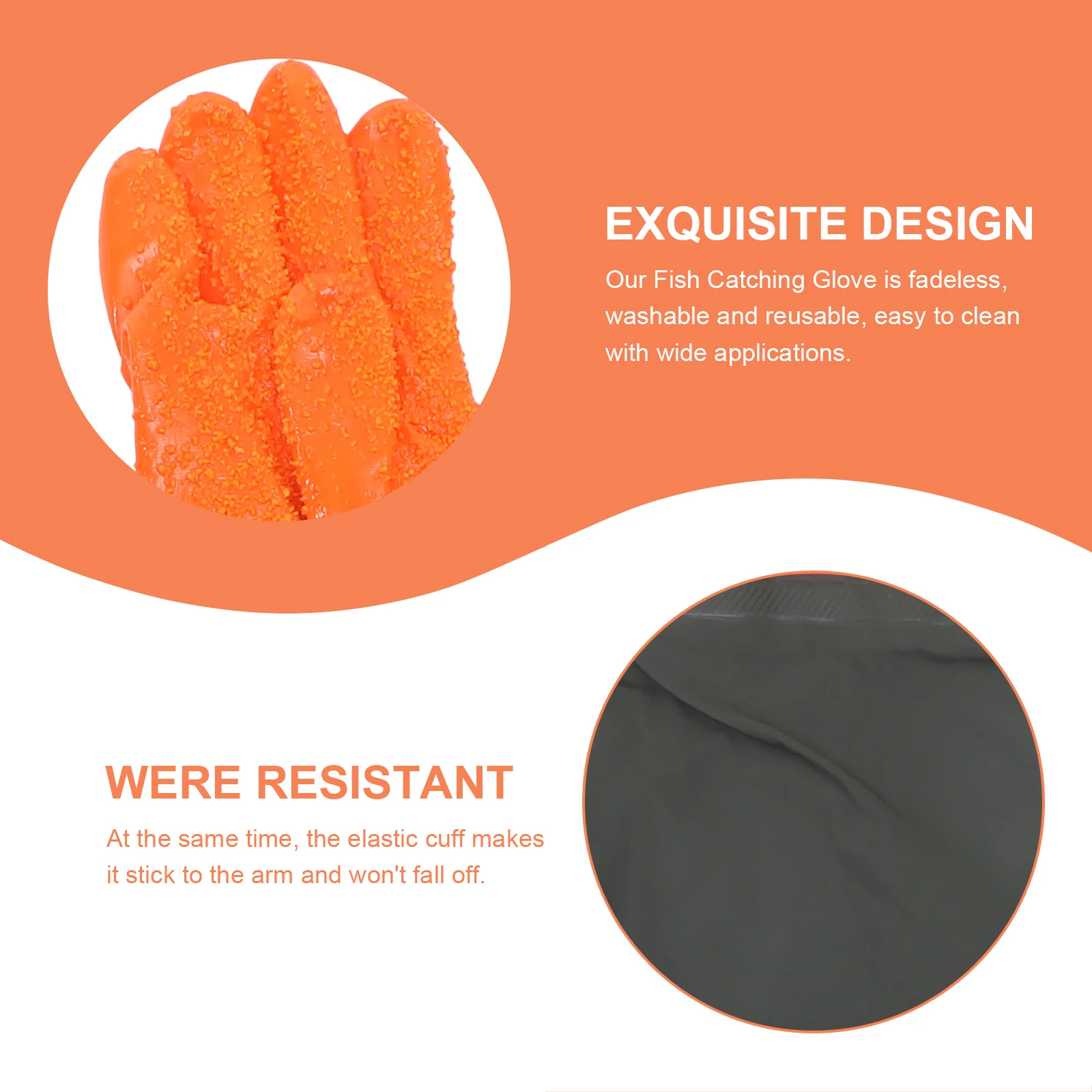 Waterproof Fish Long Reusable Cleaning Fishing Garden Men Heavy Duty Portable Gardening Accessories Multi-Function Utility