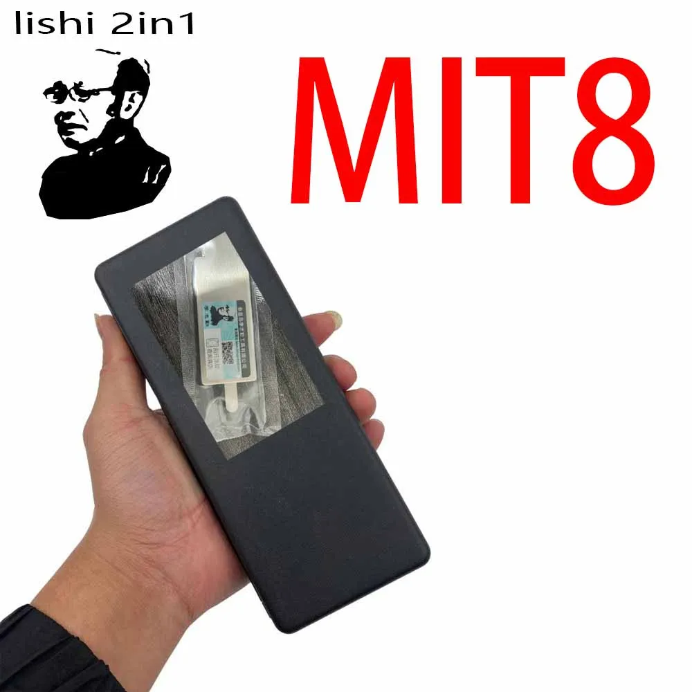 LISHI 2-in-1 Mitsubishi series Wuling Hafei Horse Racing Pajero Chery QQ Left Slot Chang'an Star LISHI Pick/Decoder MIT8 Locksmi