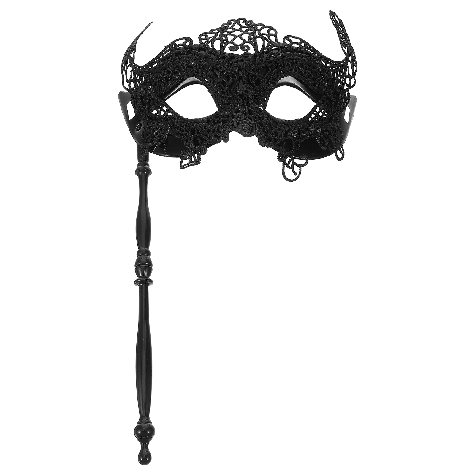

Fox For Women Reusable Light Party Costume Masquerade Halloween Carnival Cosplay With Stick Half Face Mask Handheld Metal
