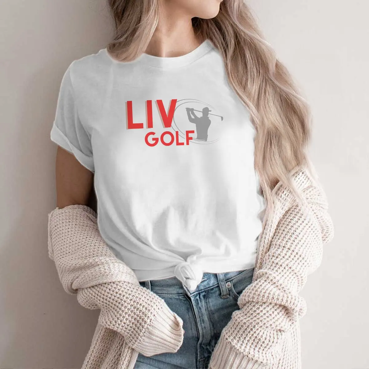 Golf Sports Polyester TShirts Experience the Perfect Swing Personalize Homme T Shirt New Trend Tops