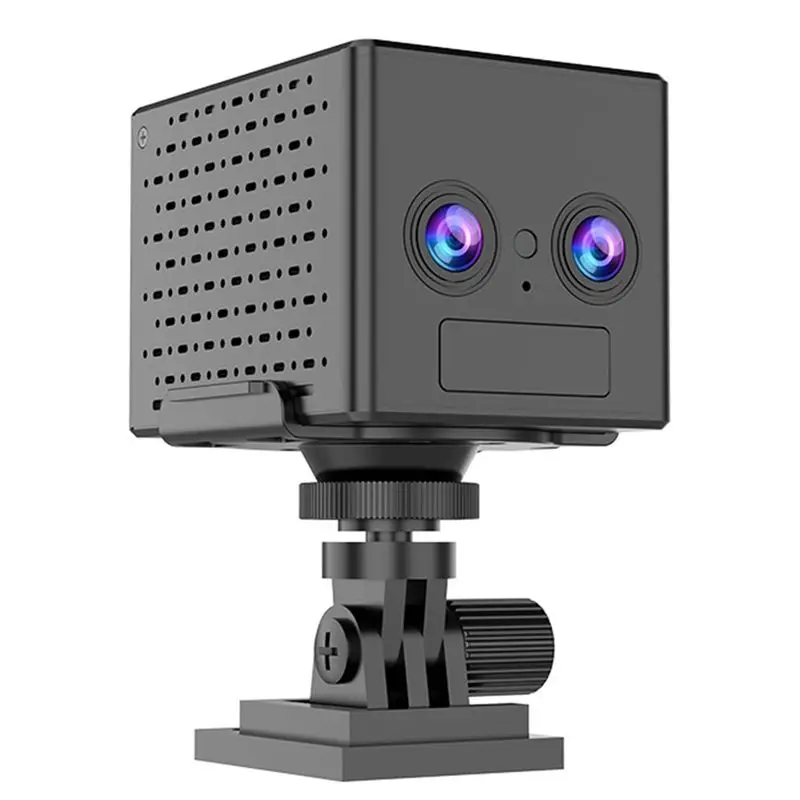 ★4G HD Mini Dual Lens Camera 3000Mah PIR Night Vision Motion Human Detection IP Surveillance Video Camcorder Camera