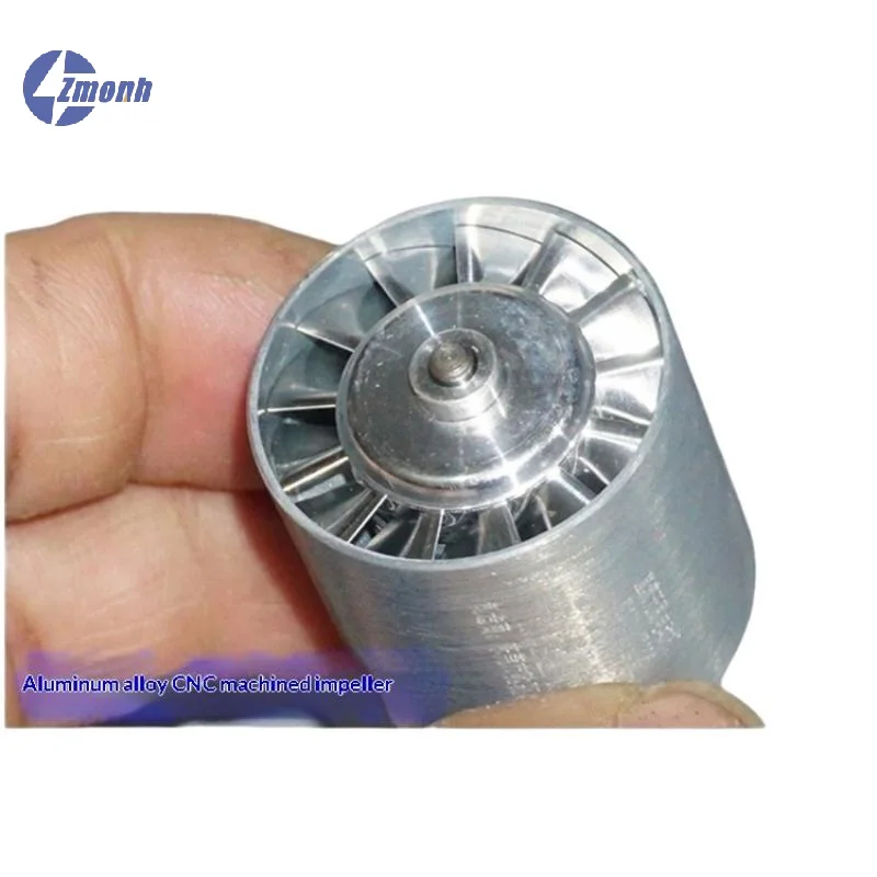 New！1Pcs 28.8mm Large Ultra High Speed Ducted Fan Motor Precision Aluminum Impellers 110000RPM High Voltage Brushless DC Motor