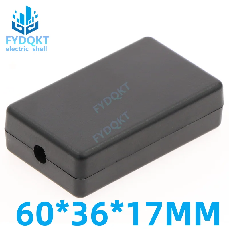 1Pcs 60x36x17mm Electronical Plastic ABS DIY Junction Project Box Enclosure Case Black USB power junction box
