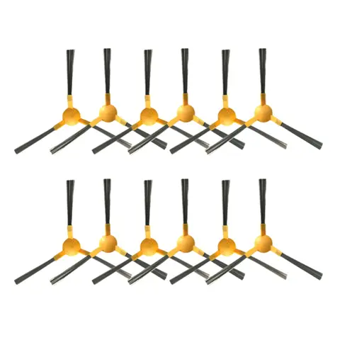 Ikhos 로봇 진공 청소기 사이드 브러시 12개 세트 – Create NetBot S15, X500, X600 호환