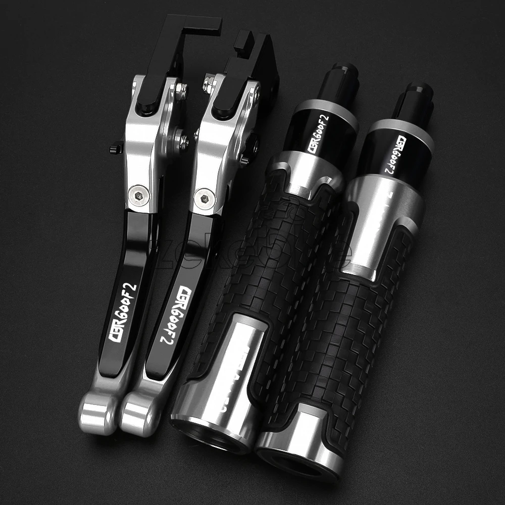 For Honda CBR600F2 CBR 600F2 1991 1992 1993 1994 Motorcycle Accessories Adjustable Brake Clutch Levers Handlebar Grips Aluminum