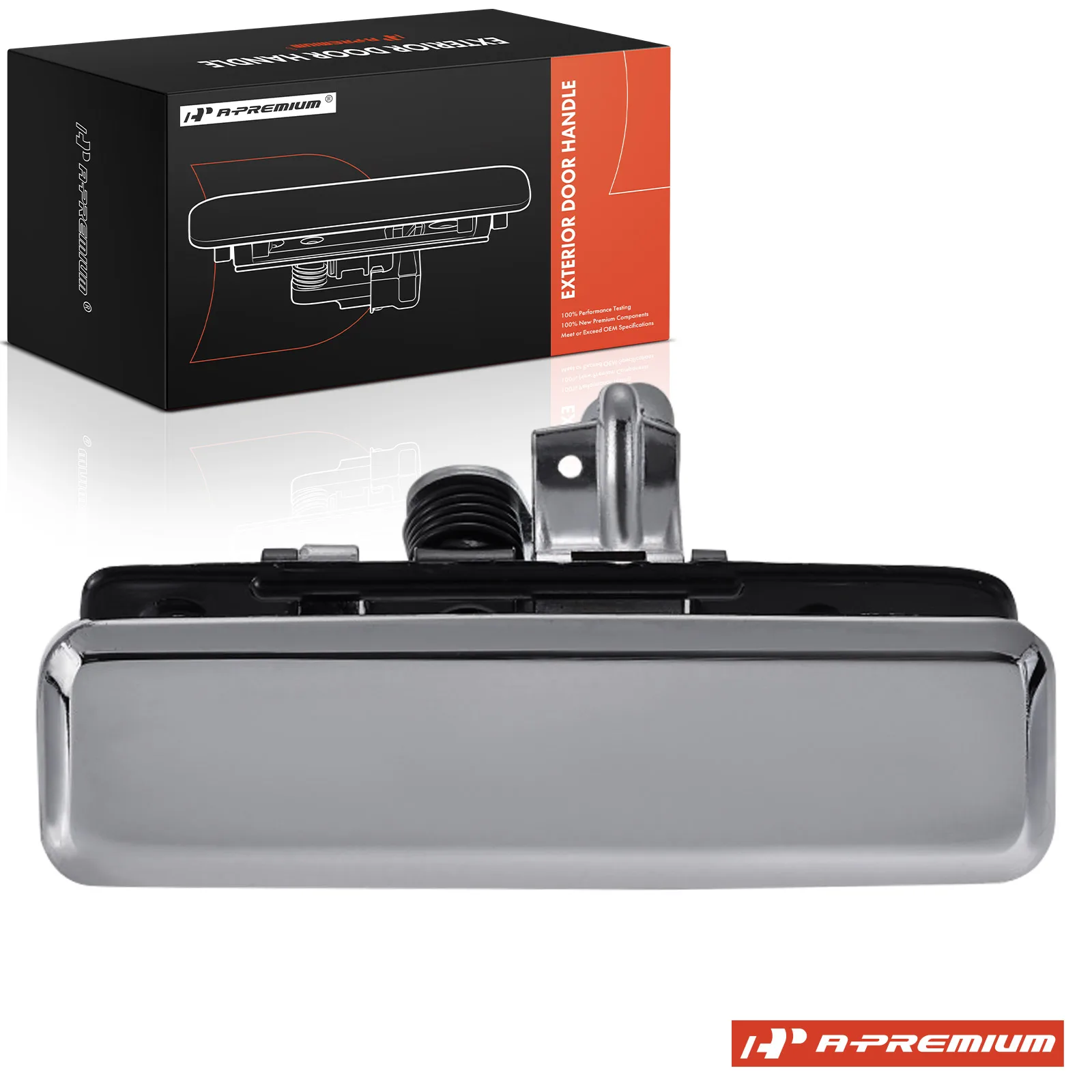 A-Premium Front Passenger Side Chrome Exterior Door Handle for GMC Safari 1992-2005 Chevrolet Astro 1992-2005
