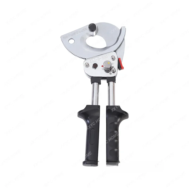 XLJ-D-500 Ratchet cable cutters wire cutters with telescopic handle for 500mm2 Cu/Alu cable