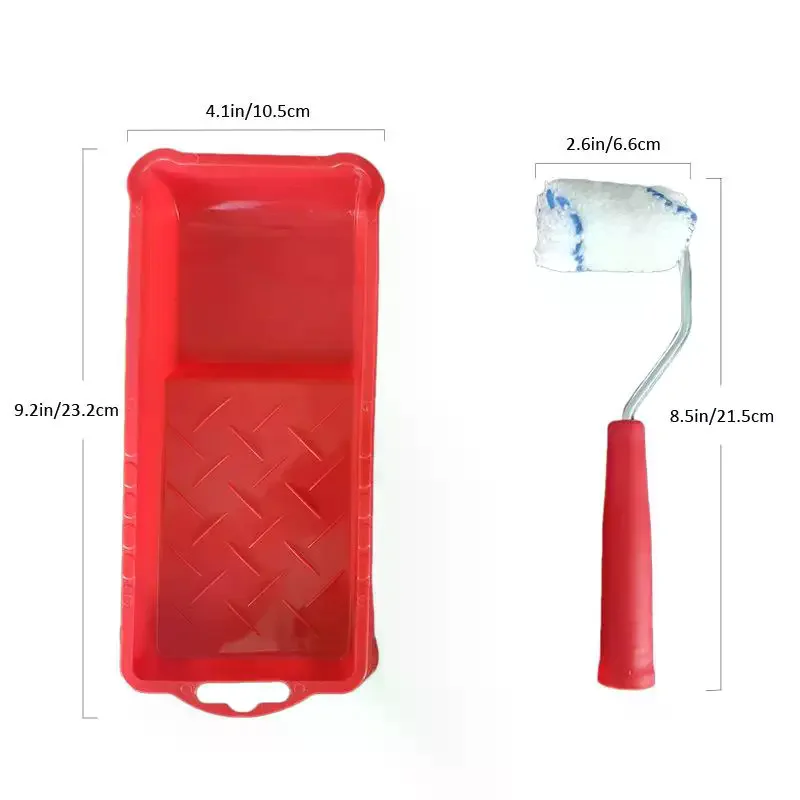 8Pcs 2 Inch Paint Roller With 6 Covers Small Paint Roller Paint Rollers For Painting Walls Paint Rollers Set