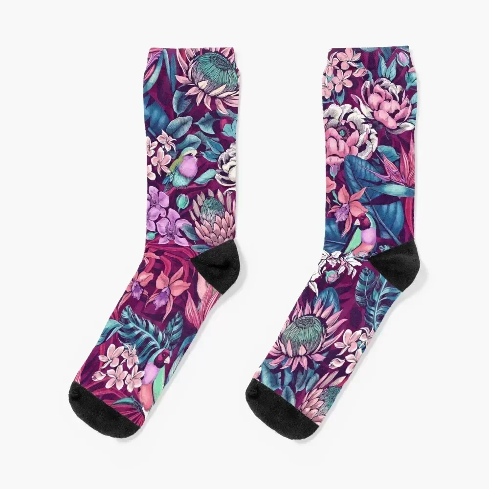 

Stand Out! (ultraviolet 1) Socks colored New year's Hiking boots happy Girl'S Socks Men's