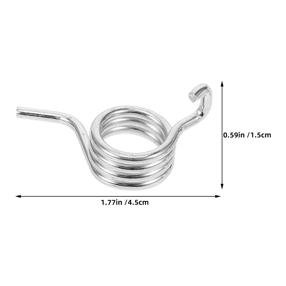 4Pcs Motorcycle Foot Spring Aluminum Footpeg Return Spring Lightweight Durable Replacement Motorcycle Pedal Springs Offroad