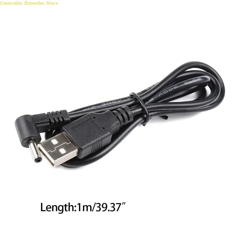 3.3ft USB to for DC 3.5mm 1.35mm 5 for DC Power Cable USB Male to for DC 5V Adapter for Radiators LED Strip