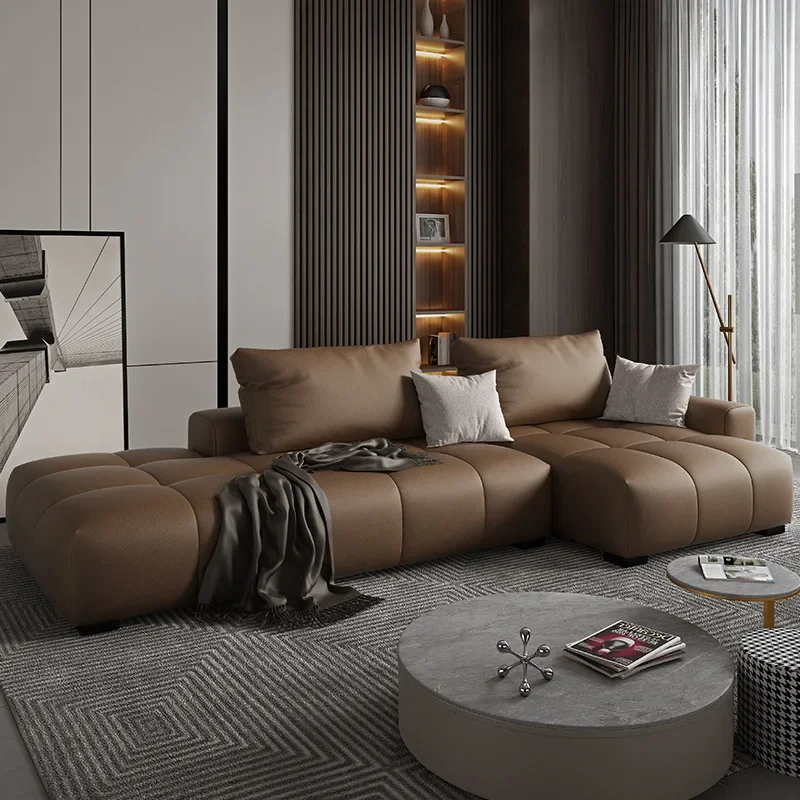 

Combination Furniture Nordic Fabric Large and Small Apartment Type Living Room Combination