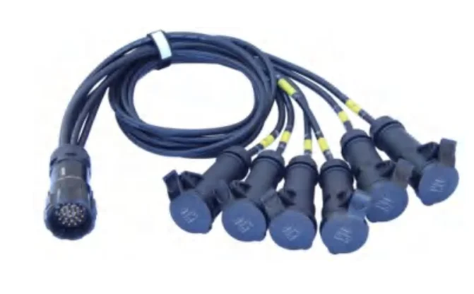 Canghe Socapex 19P to CEE 16A 3P Breakout Cable