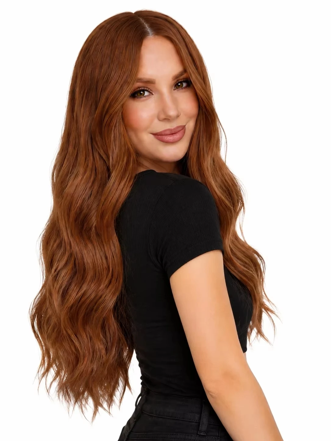 Seamless Clip In Hair Extensions Human Hair - Extensiones de Cabello Humano Natural Full