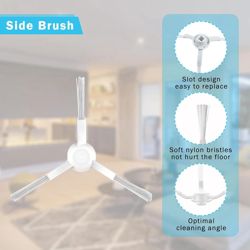 Replacement Accessories For Xiaomi Mi Robot Vacuum XMSTJQR2S/Mop 2S/STYJ02YM Main Side Brush Hepa Filter Mop Cloth