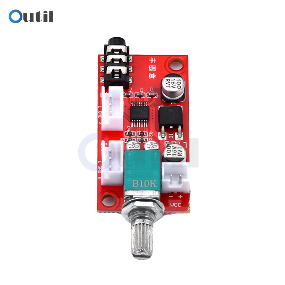 MAX4410 Headphone Amplifier Board MAX4410 Miniature Amp Can Be Used As a Preamplifier Instead of NE5532