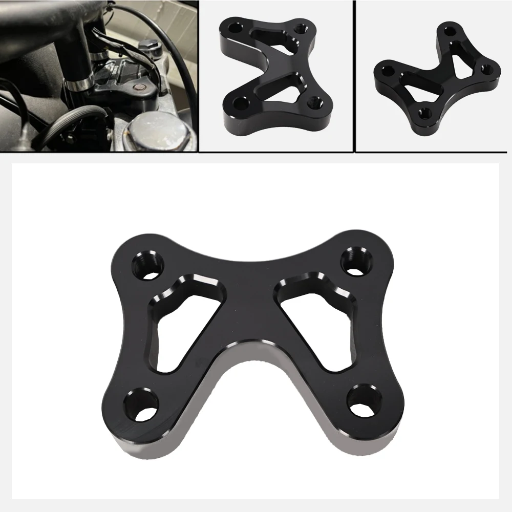 

Motorcycle Accessories Handlebar Riser Pull Back Plate For Harley Touring Street Electra Glide Ultra Classic Limited 2000-2023