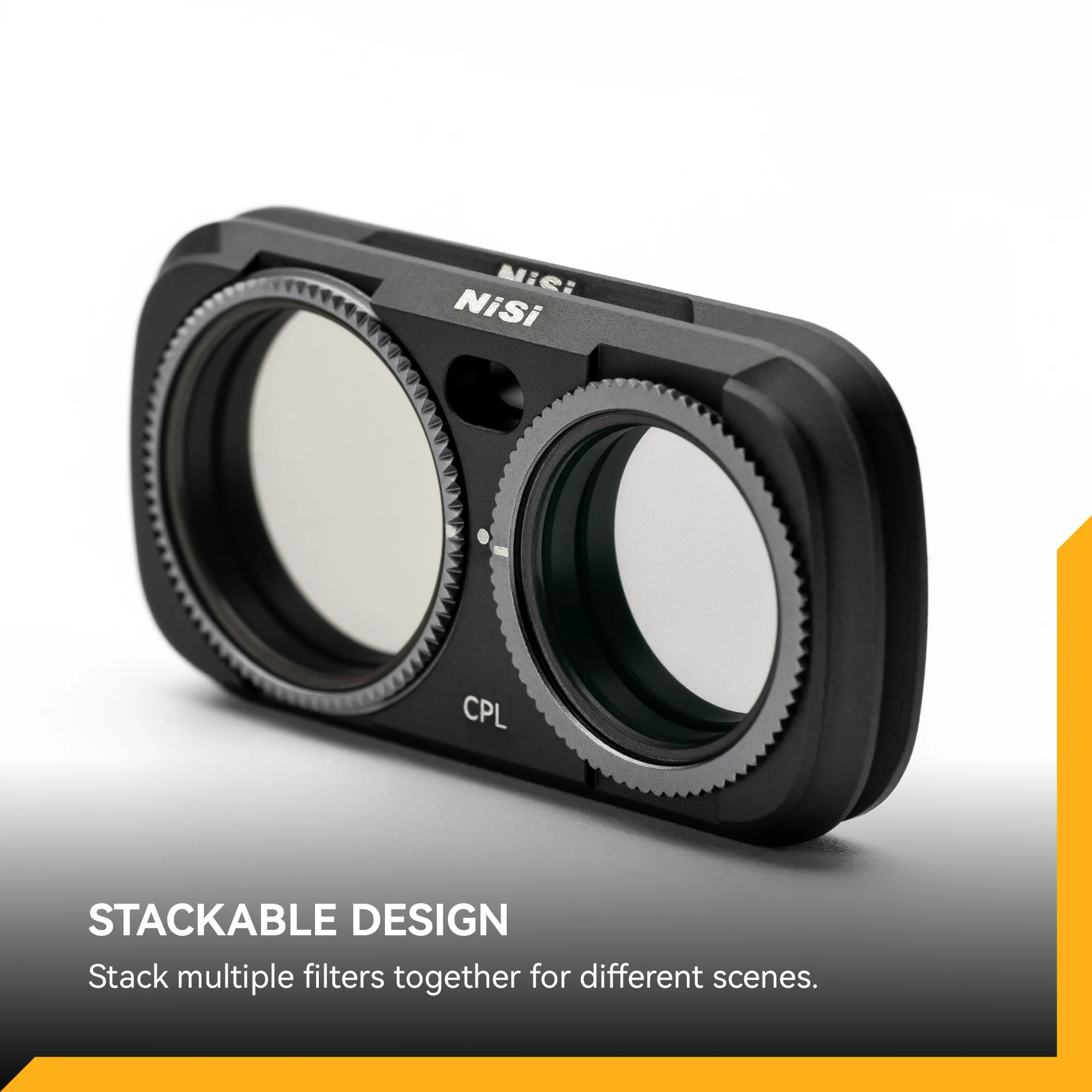 NiSi Action Camera Lens Filter ND2-32 CPL Black Mist Filter ND1-5 Stops Variable Magnetic Filters for Insta360 Luna Ultra