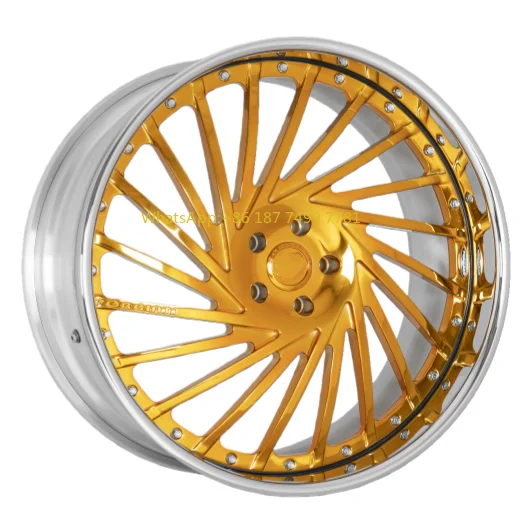 

Wholesale Forged Wheels Customized Deep Disc Gold Plated Car Wheels 20 21 22 23 24 26 Inch Forged Wheels for . E90 E46 F30