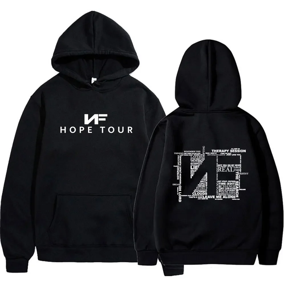 

Rapper Nf Hope Tour Concert Hoodies Men Women Fashion Hip Hop Long Sleeve Sweatshirts Casual Soft Pullovers Fans Gift