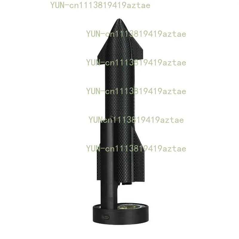 Rocket‑Shaped Mini Desktop Aroma Diffuser, Auto Spray Humidifier for E‑Sports Room Decor