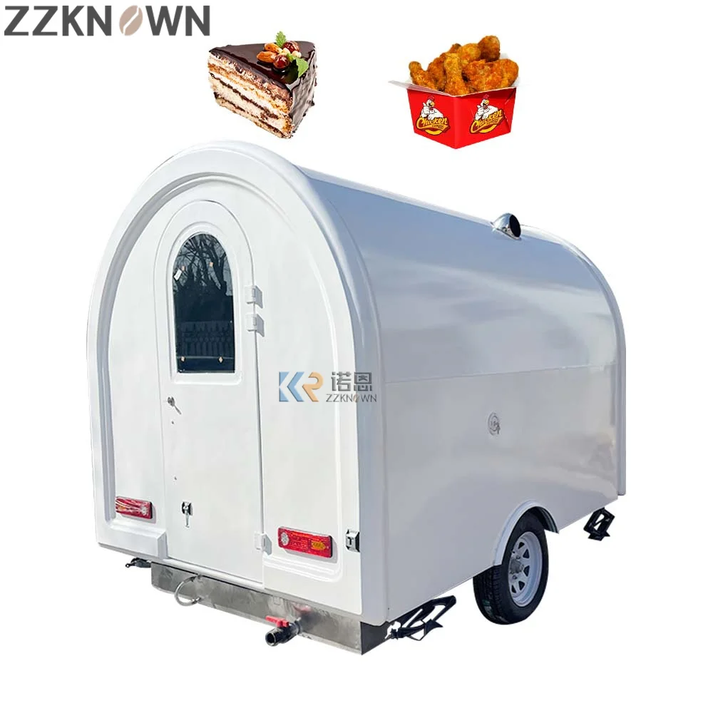 Hot Selling Mobile Food Kiosk Food Truck Coffee Stall Food Van Concession Trailer Catering Trailer For Sale