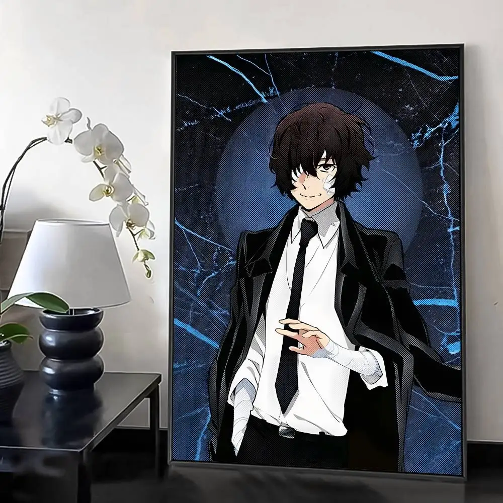 ملصق Osamu Dazai عالي الدقة على الحائط اللاصق المقاوم للماء لغرفة المعيشة المنزلية وغرفة النوم والديكور الجمالي