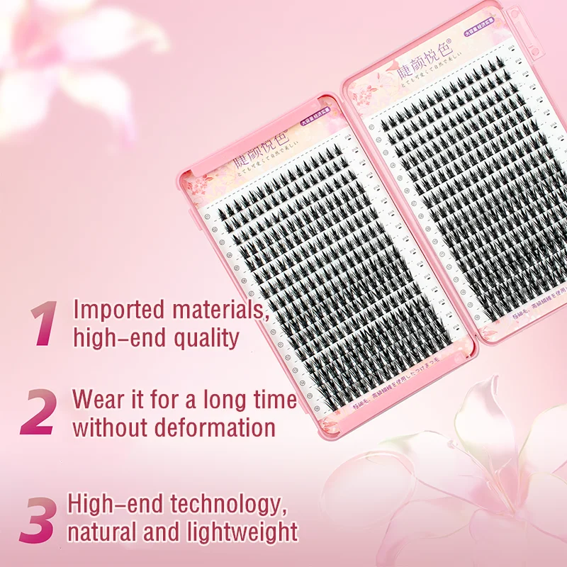 32Rows Eyeslashes Extension Personal Professional Individual Cluster Grafting Wholesale Eyelash Large Capacity Flowerknow Makeup