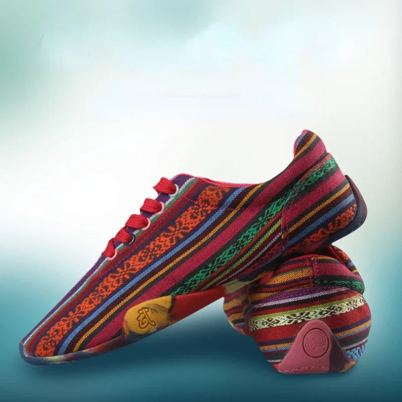 XIHAHA Casual mujeres Unisex chino tradicional lona Tai Chi Kungfu artes marciales zapatos entrenamiento Fitness zapatillas Wushu zapatos