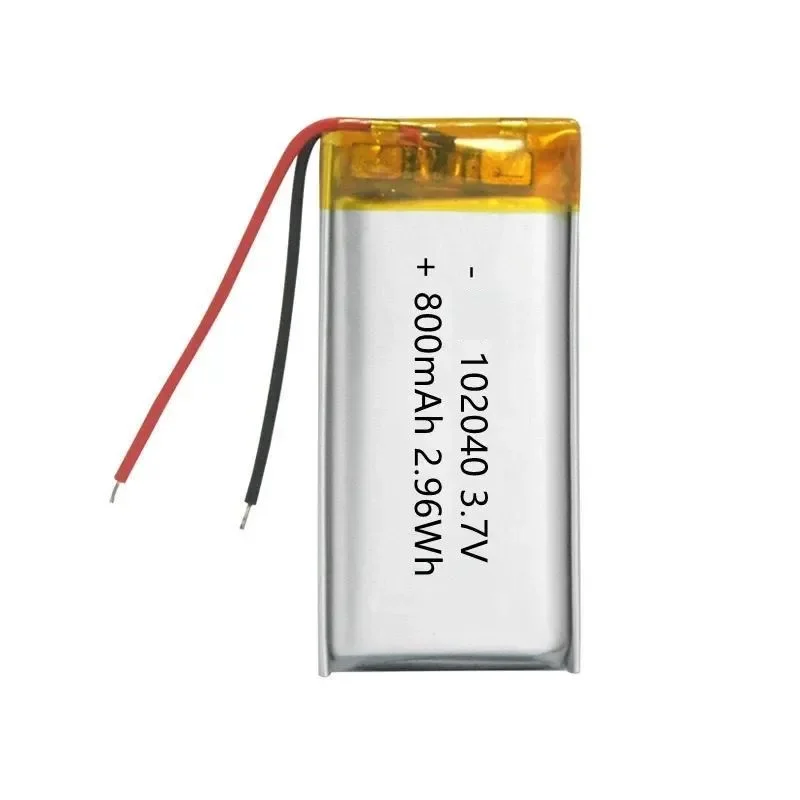 [NEW]  100pcs for Yuanchang 102040 Polymer Lithium Battery 800mAh 3.7V for Tooth Cleaner Cervical Spine Massager Mite Remover