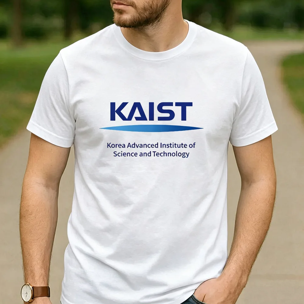 Vintage Daejeon KAIST Korea Advanced Institute of Science and Technology Text Cotton Graphic T Shirt Unisex Alumni Tee